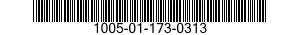 1005-01-173-0313 BARREL,MACHINE GUN 1005011730313 011730313