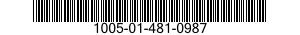 1005-01-481-0987 RECEIVER,CARTRIDGE 1005014810987 014810987