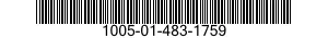 1005-01-483-1759 SLIDER,MOUNT,MACHINE GUN 1005014831759 014831759