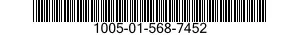 1005-01-568-7452 TRIGGER ASSEMBLY 1005015687452 015687452