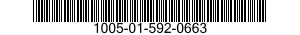 1005-01-592-0663 TRIGGER ASSEMBLY 1005015920663 015920663