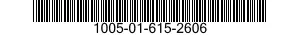 1005-01-615-2606 ADAPTER RAIL,WEAPON MOUNTED 1005016152606 016152606