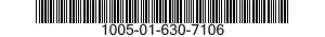 1005-01-630-7106 SUPPRESSOR,SMALL ARMS WEAPON 1005016307106 016307106