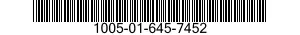 1005-01-645-7452 BOLT,AUTOMATIC WEAPON 1005016457452 016457452