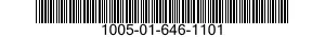 1005-01-646-1101 ADAPTER RAIL,WEAPON MOUNTED 1005016461101 016461101
