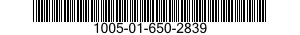 1005-01-650-2839 SIGHT,REAR 1005016502839 016502839