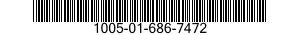 1005-01-686-7472 SUPPRESSOR,SMALL ARMS WEAPON 1005016867472 016867472