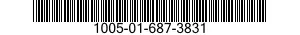 1005-01-687-3831 SUPPRESSOR,SMALL ARMS WEAPON 1005016873831 016873831