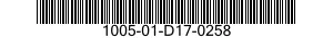 1005-01-D17-0258  100501D170258 01D170258