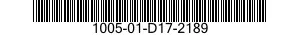1005-01-D17-2189  100501D172189 01D172189
