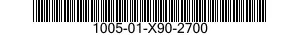 1005-01-X90-2700  100501X902700 01X902700