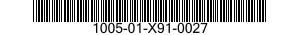 1005-01-X91-0027  100501X910027 01X910027