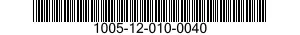 1005-12-010-0040  1005120100040 120100040
