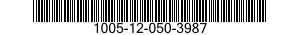 1005-12-050-3987 SCREW,EXTERNALLY RELIEVED BODY 1005120503987 120503987