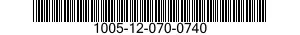 1005-12-070-0740 MOUNT,TRIPOD,MACHINE GUN 1005120700740 120700740