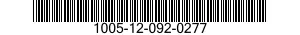1005-12-092-0277  1005120920277 120920277
