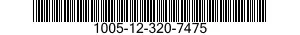 1005-12-320-7475 SHAFT,FEEDER,AMMUNITION 1005123207475 123207475