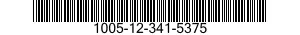 1005-12-341-5375 SUBMACHINE GUN,9 MILLIMETER 1005123415375 123415375