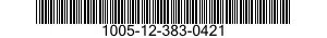 1005-12-383-0421 SIGHT,REAR 1005123830421 123830421