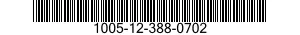 1005-12-388-0702 SIGHT,FRONT 1005123880702 123880702