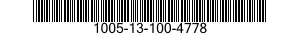 1005-13-100-4778 SEGMENT 1005131004778 131004778