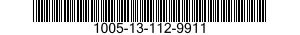 1005-13-112-9911 BARREL,MACHINE GUN 1005131129911 131129911