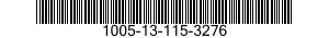 1005-13-115-3276 BARREL,MACHINE GUN 1005131153276 131153276