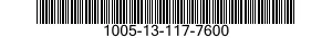 1005-13-117-7600 BASE,REAR SIGHT 1005131177600 131177600