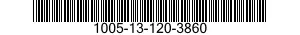 1005-13-120-3860 BARREL,MACHINE GUN 1005131203860 131203860