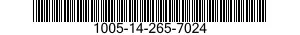 1005-14-265-7024  1005142657024 142657024