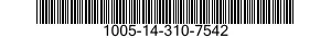 1005-14-310-7542  1005143107542 143107542