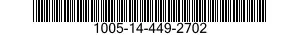 1005-14-449-2702 CHUTE ASSEMBLY,AMMUNITION 1005144492702 144492702