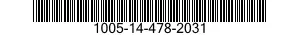 1005-14-478-2031 BARREL,RIFLE 1005144782031 144782031