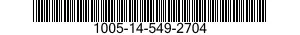 1005-14-549-2704 BUFFER,RECOIL MECHANISM 1005145492704 145492704