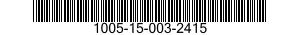 1005-15-003-2415 SPRING,HELICAL,COMPRESSION 1005150032415 150032415