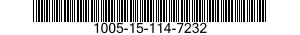 1005-15-114-7232 PLATE,BUTT,SHOULDER GUN STOCK 1005151147232 151147232