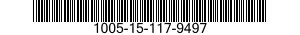 1005-15-117-9497 PAD,CUSHIONING 1005151179497 151179497