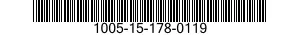 1005-15-178-0119 SILENCER,GUN 1005151780119 151780119