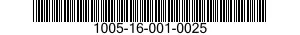 1005-16-001-0025 CATCH BAG,CARTRIDGE 1005160010025 160010025