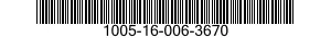 1005-16-006-3670 BLOCK,BOLT,MACHINE GUN 1005160063670 160063670