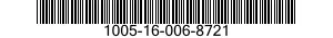 1005-16-006-8721 BRUSH,CLEANING,SMALL ARMS 1005160068721 160068721