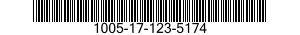 1005-17-123-5174 BARREL,AUTOMATIC GUN 1005171235174 171235174