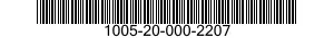 1005-20-000-2207 PAD,RECOIL 1005200002207 200002207