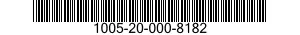 1005-20-000-8182 BUTTSTOCK,SLIDING 1005200008182 200008182