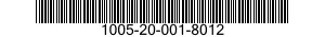 1005-20-001-8012 LEFT BACK SLEEVE 1005200018012 200018012