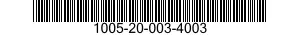 1005-20-003-4003 PIN,FIRING 1005200034003 200034003