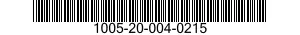 1005-20-004-0215 LEVER,BREECHBLOCK,COCKING 1005200040215 200040215