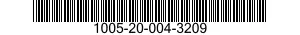 1005-20-004-3209 ADAPTER,GUN MOUNTING 1005200043209 200043209