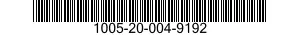 1005-20-004-9192 MOUNT,GUN 1005200049192 200049192