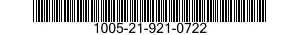 1005-21-921-0722 FOLLOWER,CARTRIDGE,SMALL ARMS 1005219210722 219210722
